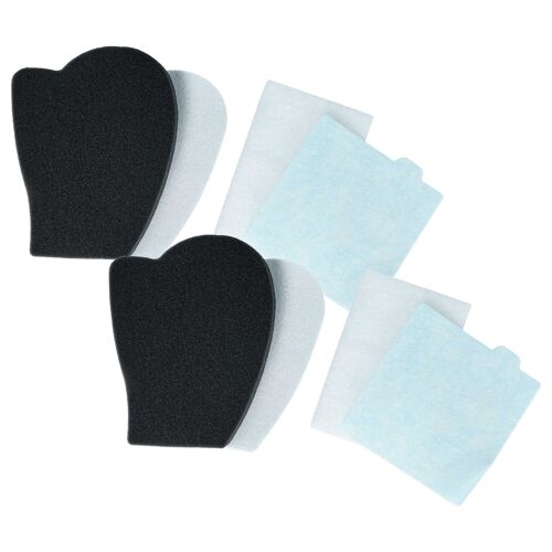 vhbw 2x filtre pré-moteur, 4x microfiltre, 2x filtre après-moteur compatible avec AEG T 2.2, T 2.1, Vampyr T2, T2 CH, T2 aspirateur