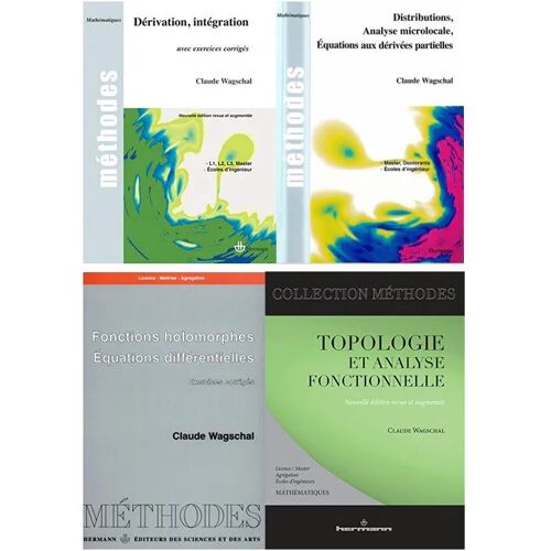 Lot De 4 Livres D'analyse - Claude Wagschal