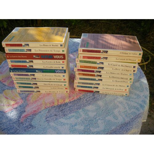 Loup Solitaire Lot De 21 Livres