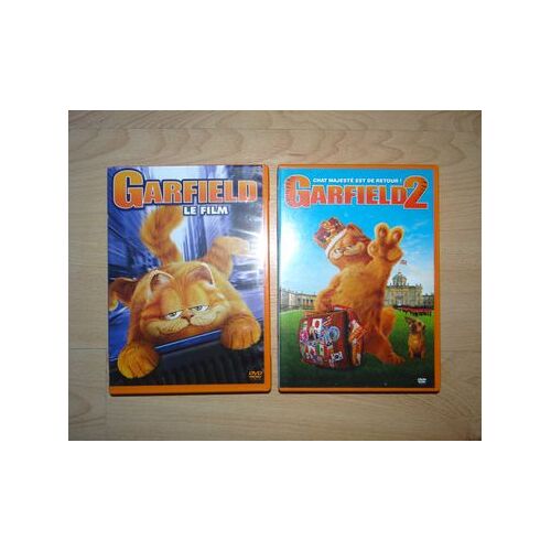 Dvd Le Film Garfield 1 & 2 ( Avec La Voix De Cauet )