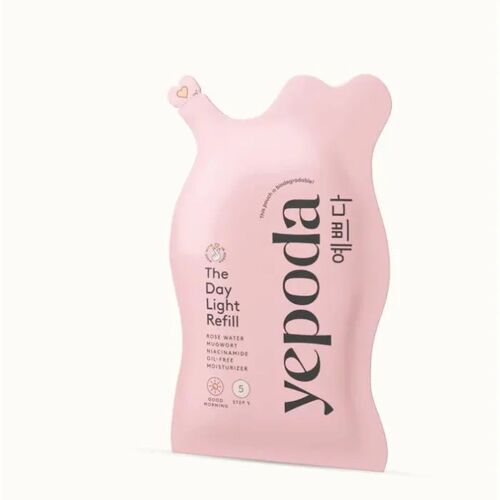 Yepoda - The Day Light Recharge Crème Hydratante Sans Corps Gras À L¿Eau De Rose, Armoise Et Niacinamide Recharge 50ml 