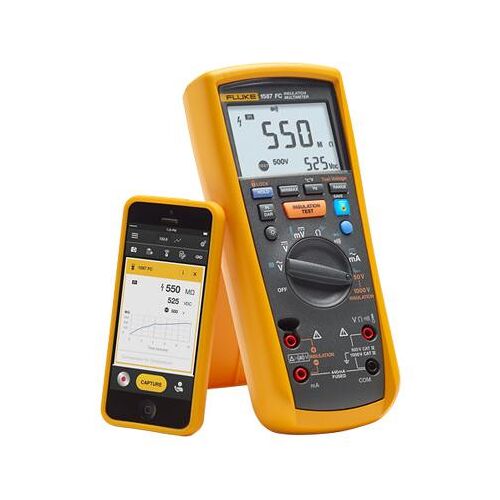 Fluke FLUKE-1587 FC Multimètre numérique CAT IV 600V, CAT III 1000V