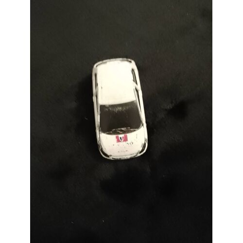 voiture miniature blanche de police Peugeot 307 majorette.