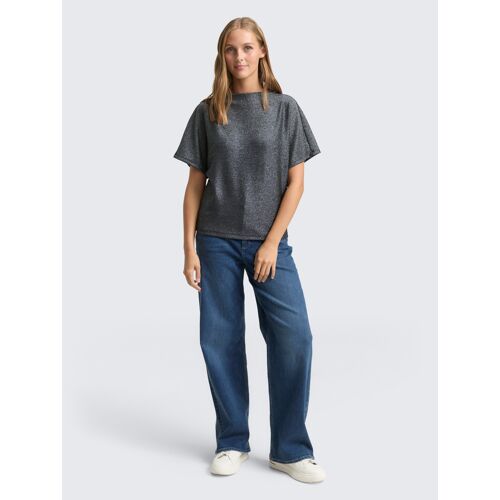 Tom Tailor 1050684_S Chemise Et Haut Tee-Shirt Manche Courte Polyamide - S