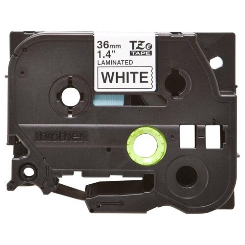 Brother TZe-261 - Auto-adhésif - noir sur blanc - Rouleau (3,6 cm x 8 m) 1 cassette(s) ruban laminé - pour Brother PT-P950; P-Touch PT-3600, 530, 550, 9200, 9400, 9500, 9600, 9800, D800, P900