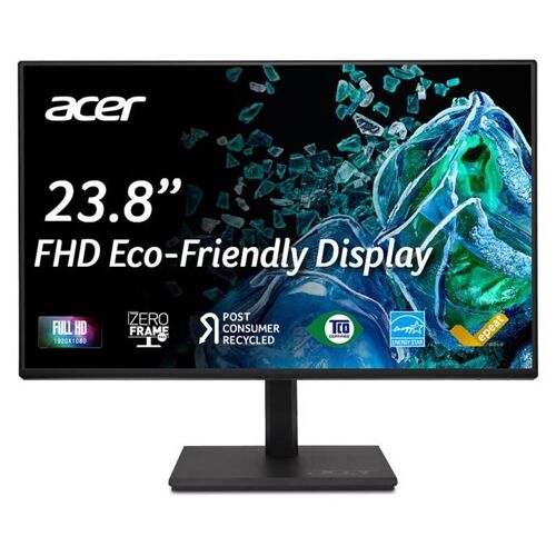 Acer Vero V247Y Gbmipx - V7 Series - écran LED - 24" (23.8" visualisable) - 1920 x 1080 Full HD (1080p) @ 120 Hz - IPS - 250 cd/m² - 4 ms - HDMI, VGA, DisplayPort - haut-parleurs - noir