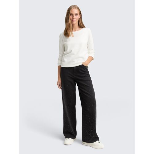 Tom Tailor 1049114_S/32 Pantalon Noir - S/32