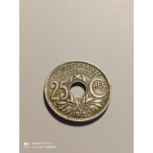25 Cts 1920 France