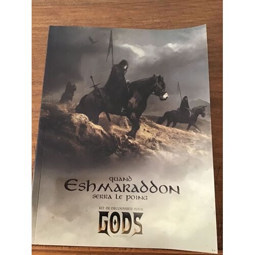 Quand Eshmaraddon Serra Le Poing/ Kit De Découverte Pour Gods Le Jeu De Rôle/ Arkhane Asylum Publishing 2019