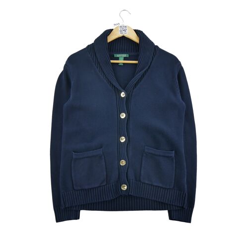 Reconditionné - Pull Femme Cardigan Marine - Taille L - Femme - Marine