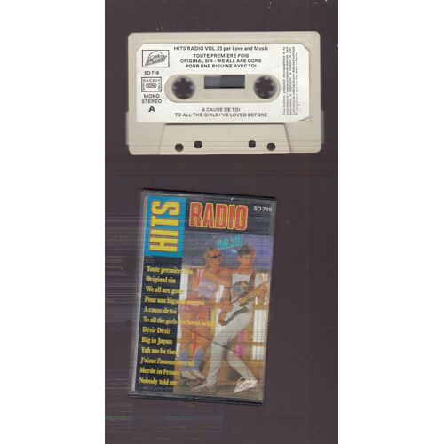 K7 Audio Hits Radio Vol 23 Par Love And Music - Sd 719 - Sacem Années 80 - Détails Scans Et Annonce