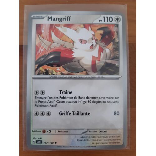 Carte Pokemon - Mangriff - 147/198 - Sv01