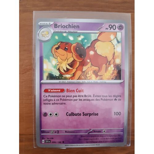 Carte Pokemon - Briochien - 099/198 - Sv01