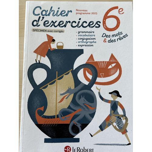 Cahier D’Exercices 6ème Spécimen Avec Corrigés 