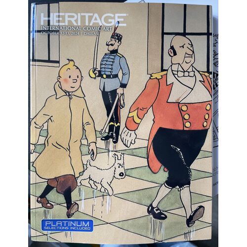 Catalogue Heritage International Comic Art 2024