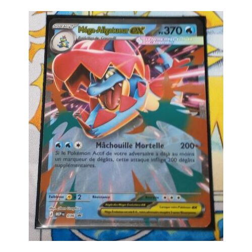 Pokémon Méga Aligatueur Ex 036 Promo Me2.5 Héros Transcendants