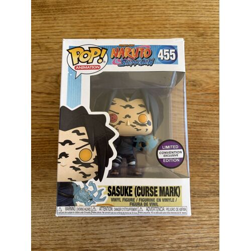 Funko Pop Naruto Shippuden Sasuke Curse Mark #455 ¿ Limited Convention Exclusive ¿ Collector