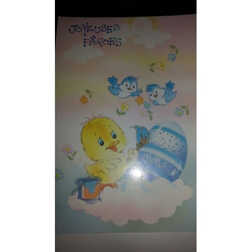 Carte Postale: Joyeuses Pâques
