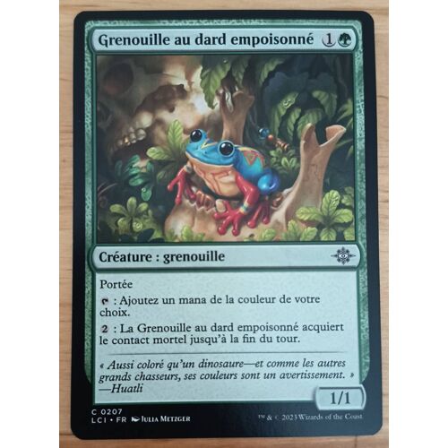Poison Dart Frog // Grenouille Au Dard Empoisonné (Les Cavernes Oubliées D'Ixalan)