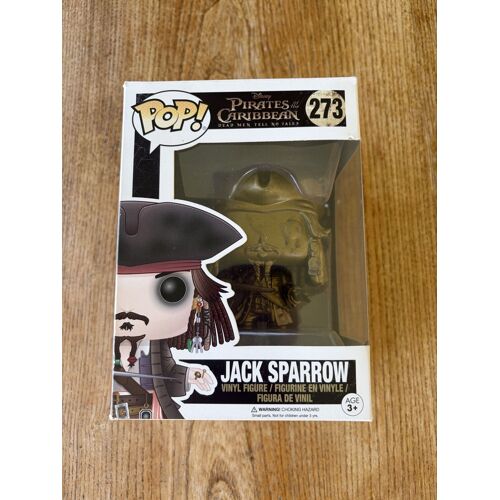 Funko Pop Jack Sparrow #273 Pirates Of The Caribbean - Gold Edition