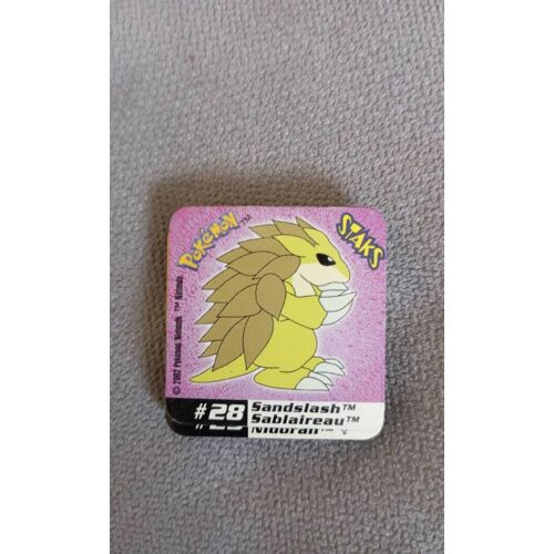 Magnet Pokémon Staks N°28 Sablaireau