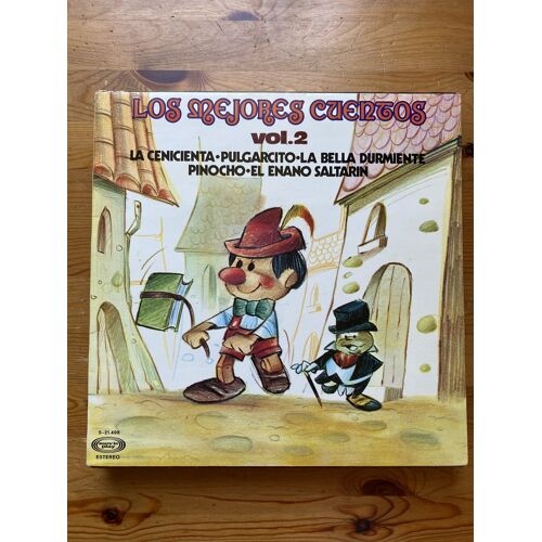 Los Mejores Cuentos Vol.2 - Vinyle Lp 1972 (Très Bon État)