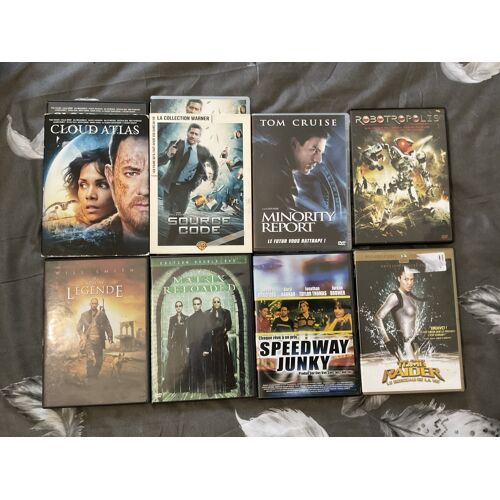 Lot 8 Dvd Science-Fiction / Matrix / Minority Report / Cloud Atlas