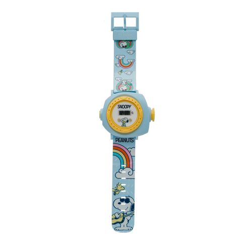 Montre Digitale Avec Projection Snoopy