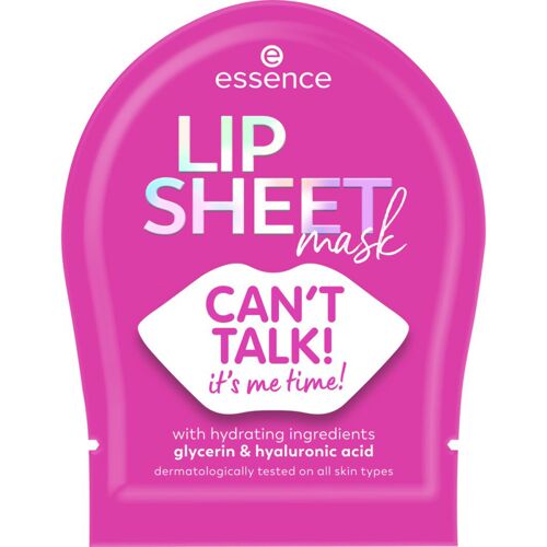Essence - Masque Pour Les Lèvres Lip Sheet - 01 Can`T Talk! It¿S Me Time! 