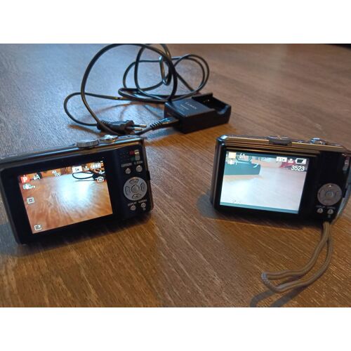 Lot Vintage Y2K : 2 Appareils Photo Numériques Panasonic Lumix (TZ5 + TZ8) – 100% Fonctionnels !