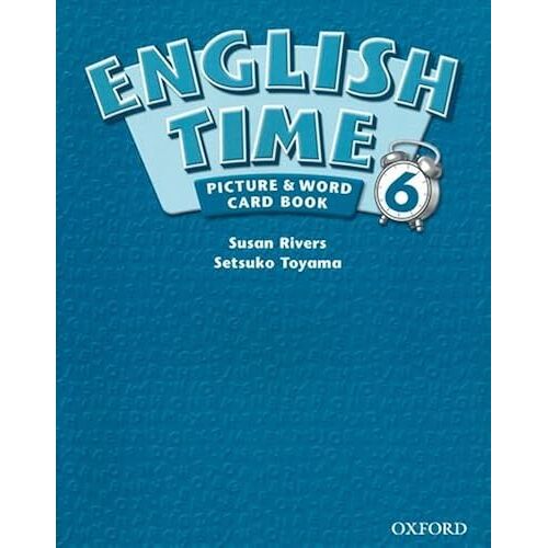 English Time 6 Picture & Word Card Book