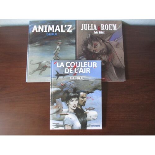 Bilal : Lot Des 3 Albums "Animal'Z"