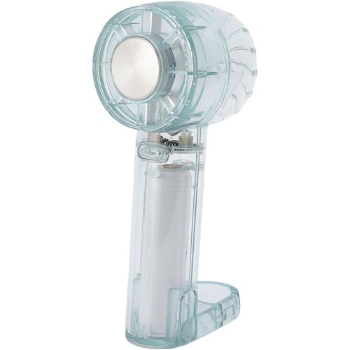 Ventilateur Turbo a Main,3 Vitesses Personnelles a Faible Bruit avec Crochet Retractable,Portable Rechargeables USB pour Voyager (GREEN)