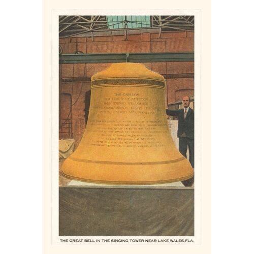 Vintage Journal Great Bell, Singing Tower, Lake Wales, Florida
