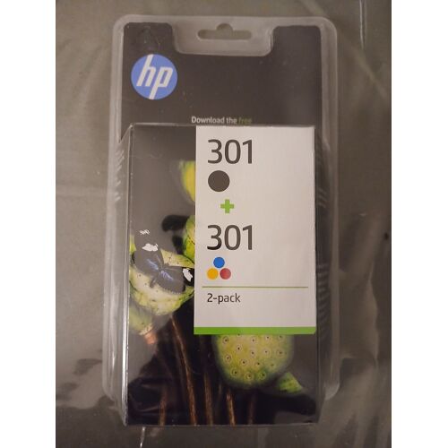 vend Cartouche HP 301 neuve. noir et couleur Pas déballer. erreur du numéro de cartouches l'achat pour mon imprimante