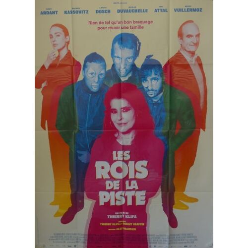 Les Rois De La Piste - Affiche Originale De Cinéma - Format 120x160 Cm - Un Film De Thierry Klifa Avec Fanny Ardant, Mathieu Kassovitz, Nicolas Duvauchelle, Michel Vuillermoz, Laetitia Dosch - 2024