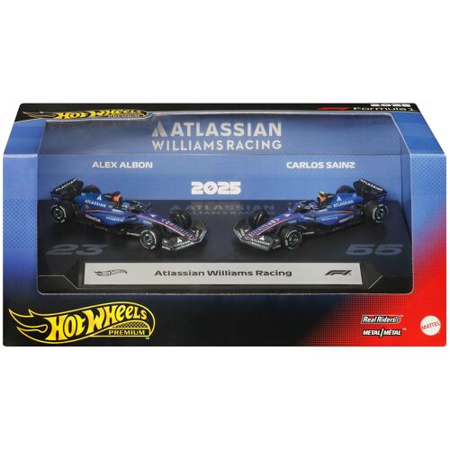 Hot Wheels Premium-Coffret 2 Voitures Williams-Échelle 1/64