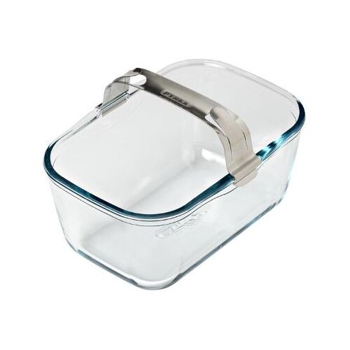 Pyrex 300u300 Plat De Cuisson 1,5 L Rectangulaire Verre, Verre Borosilicate Plat De Cuisson Universel