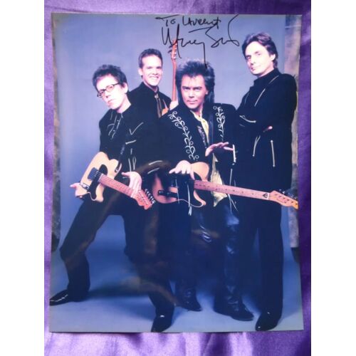 Marty Stuart  Autographe Fait À Nashville Sur Une Très Belle Photo Grand Format