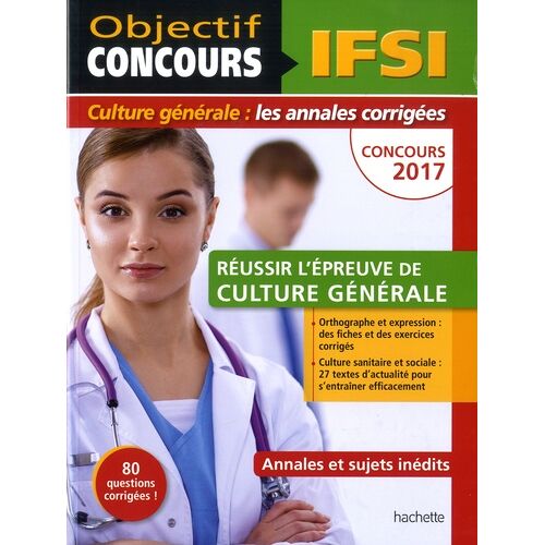 Réussir L'épreuve De Culture Générale Concours Ifsi