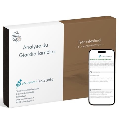 Test Parasite Intestinal : Giardia Lamblia 