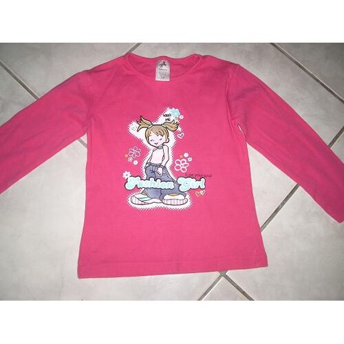 T-Shirt Palomino Rose Manches Longues Taille 116cm