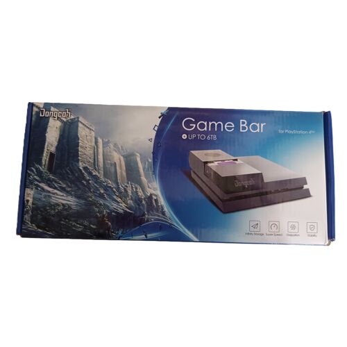 DongCoh Game Bar Adaptateur de disque dur Sata 3,5" jusqu'à 6 To pour PS4 Pro