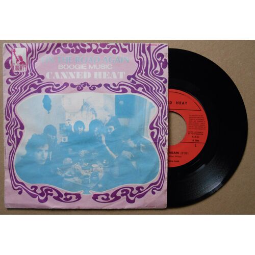 45 Tours Canned Heat " On The Road Again "