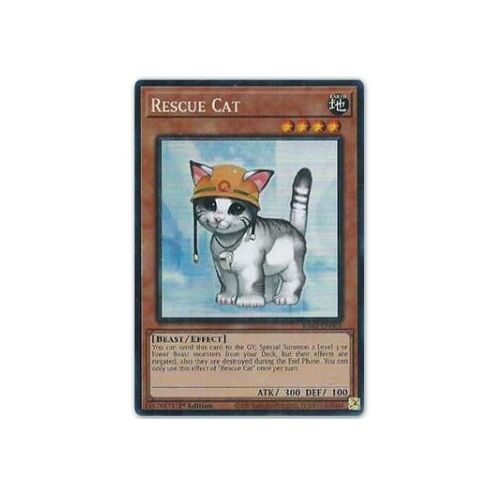 Yu Gi Oh Ra02 Fr001 "A" Chat Sauveteur Collector
