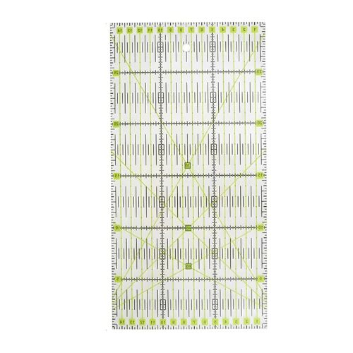 KALANKA-Règle De Patchwork 15 * 30 Cm, Accessoire Couture Regle De Couture Patchwork, Règle Couture Précise Pour Le Quilting La Couture Et Le Patchwork