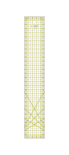 KALANKA-- Règle Patchwork 30x5 cm Règle Universelle pour Tapis de Découpe Transparent | Pour Couture, Bricolage, Patchwork, Quilting, Courtepointe