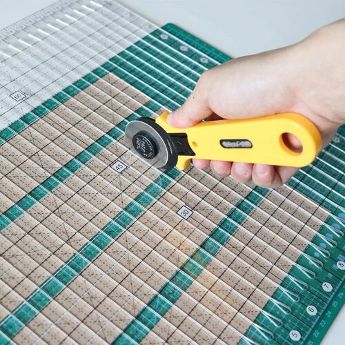 KALANKA-Règle de quilting à carreaux carrés, règle acrylique matelassée en patchwork multifonctionnel pour couper le tissu, faire du patchwork, accessoires de couture 6 pouces