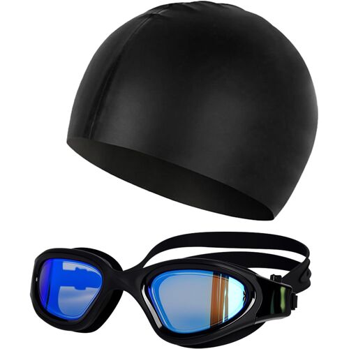 Kalanka-Lunettes De Natation Adultes, Lunettes De Natation Anti-Buée, Anti-Buée Et Protection Uv Pour Hommes Femmes Adultes Adolescents