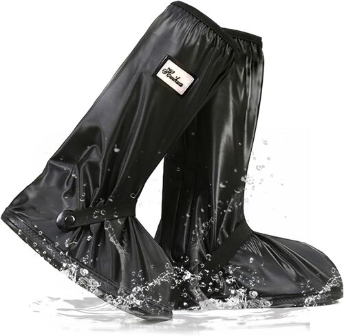 Kalanka-Couvre Chaussure Impermeable(M/Xl/Xxl) Protege Chaussure Moto Surchaussures Antidérapantes, Fermetures Éclair À Bande Réfléchissante Pour Hommes Et Femmes, Pêche, Sports De Plein Air